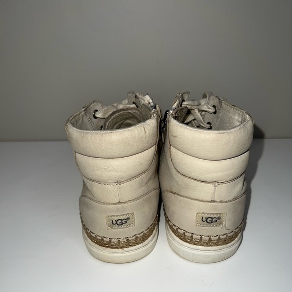 Ugg Australian Gradie Sneakers Side Zipper High Tops Sz. 9 - Picture 5 of 5